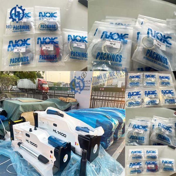 FURUKAWA Kit hydraulique F3 F4 F5 F8 F22 F23 Sceaux hydrauliques de pièces de remplacement de pétrole pour les excavatrices