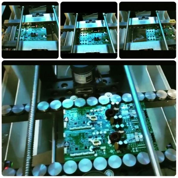 C.A. 220V 50Hz da aleta do retorno do PWB do painel de toque 530*460mm do PLC