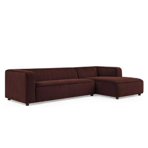 Anti Scratch Velvet L Shape Sofa Multifunctional Practical For Home