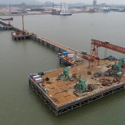 Steel Structure Bailey Truss Bridge Painted Or Galvanized Surface Finish