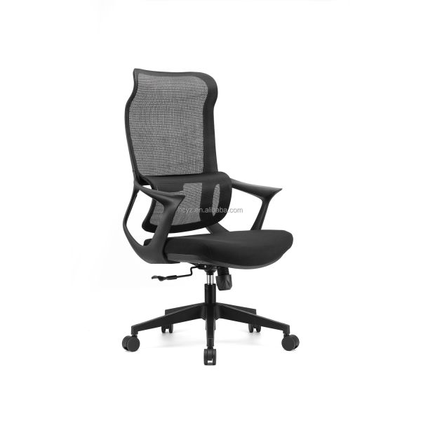 Breathable Ergonomic Modern Office Chair 4D Adjustable Armrests Flexible Positioning