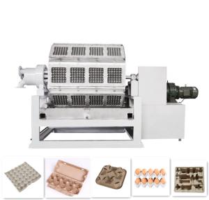 1500pcs/h-6000pcs/h 容量 大容量 リサイクル紙卵トレイの生産ラインのためのパルス鋳造機