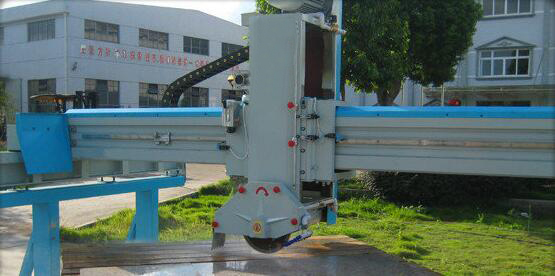 Infrared Bridge Cutting Saw Rotate 360° Stone Cutting Machine For Marble And Granite