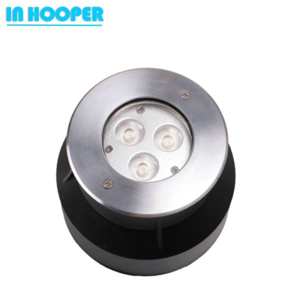 Mini 1W Buried Inground Stainless Steel LED Light Warm White / Cool White