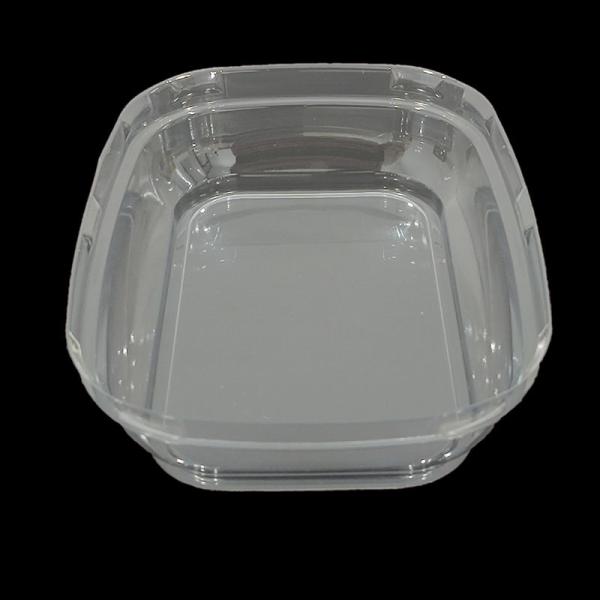 Custom Food Grade Clear PET Blister Lid Snap On Leakproof Cover for Secure Sealing