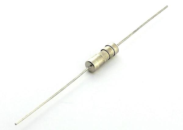 Quick Response Axial Leaded Non-Resettable One Time Ceramic Tube Fuse 2.5A 250VAC With 3.6x10mm Fast Blow Single Cap