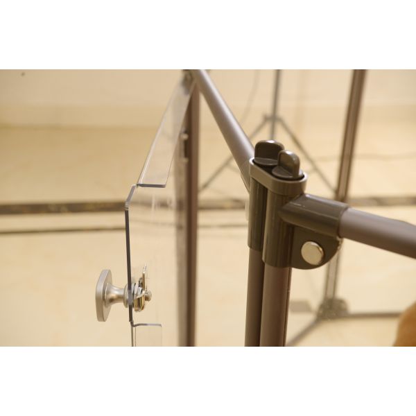 Складчивый металлический забор для домашних животных