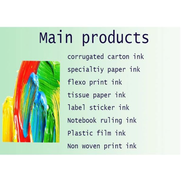 2.6 g/mL Water Based Printing Inks For Flexographic Printing