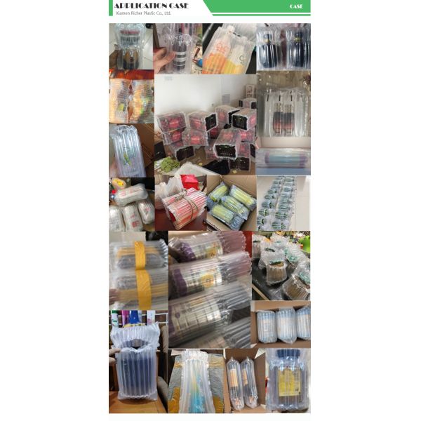 Free Sample protection Durable Transport Shipping Plastic Poly Mailer Bubble air Column Bag
