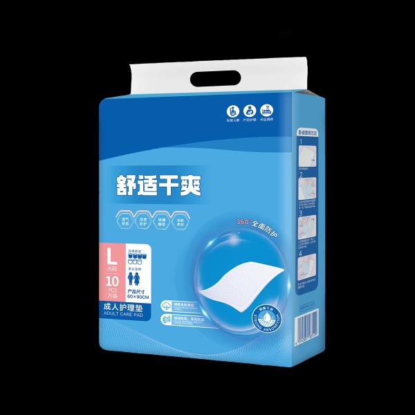 Comfort Dry Underpad with 3D Embossed Top Layer, Imported Wood Pulp Core, and 1500ml Absorbency for Superior Fluid Control