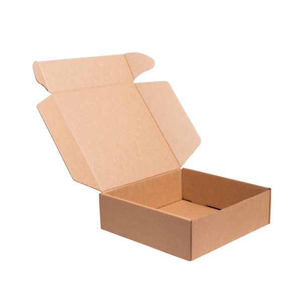 Custom Order Accepted Brown Kraft Carton Box for Small Item Packaging and Shipping