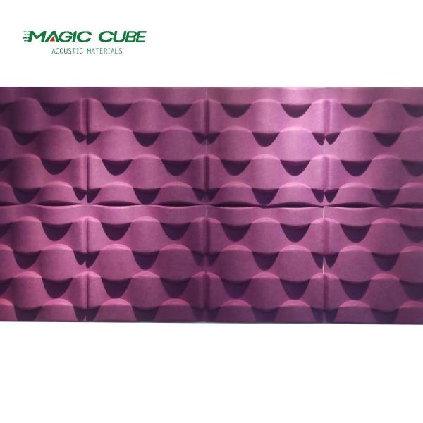 Multi Function Hall 3D Acoustic Panel Heat Insulation And Eco Friendly