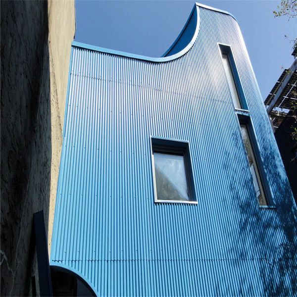 600X600 Corrugated Metal Ceiling Tiles 6mm Sound Absorbing Ceiling Panels