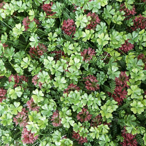 Anti UV Plastic Artificial Green Plant Vertical Garden Walls For Indoor Outdoor Decor
