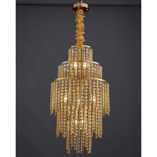 High Ceiling hotel lobby decoration large modern chandelier(WH-CY-208)