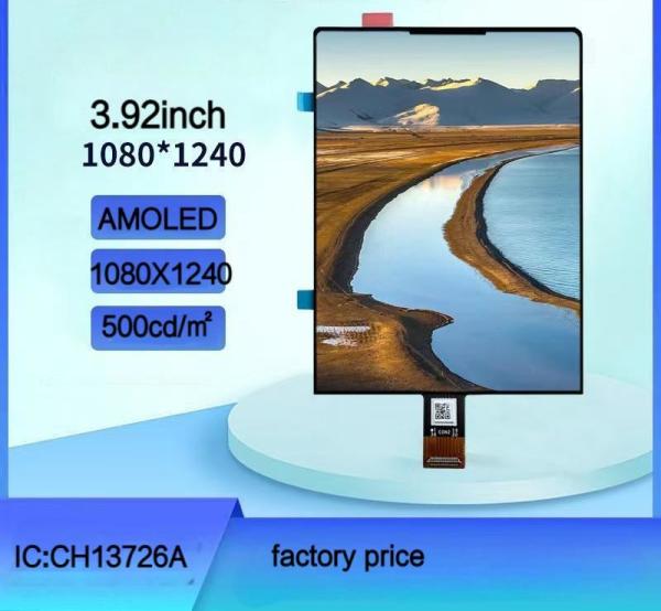Extrême minceur et vision ultra-claire:3.92 pouces AMOLED Ultra-mince affichage avec résolution 1080*1240 éclaire une expérience visuelle remarquable