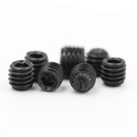 Sistema de medición métrico Grado 12.9 Fin cóncavo negro Conjunto de tornillos de conexión hexagonal ISO9001 2015 Certificado
