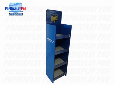 Johnson Raid Merchandising Retail Shipper Display Cardboard Promote New Product Launch