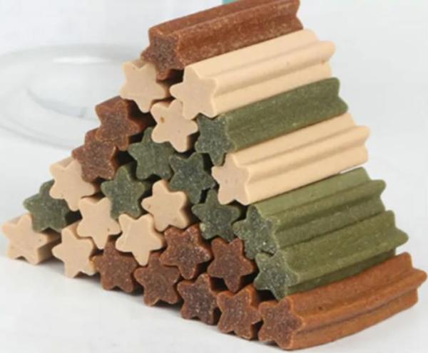 Ss Dental Care Dog Food Extruder Chewing Gum Snack Food Production Line