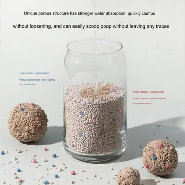Pet Product Low Tracking Clumping Kitty Litter Affordable Dust-Free Odor Control Bentonite Cat Litter