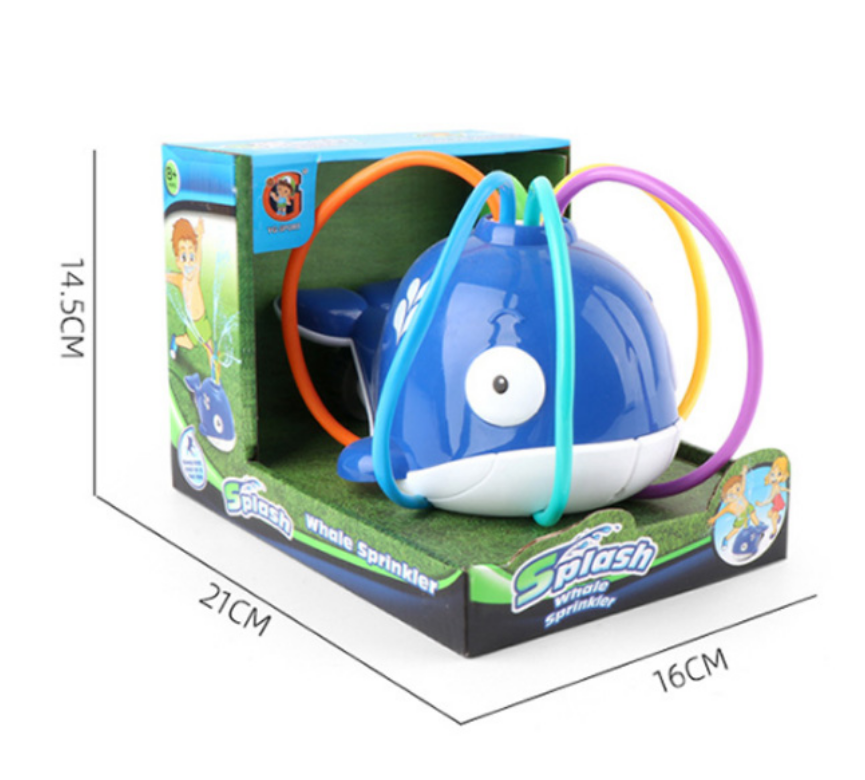 на открытом воздухе вращая сертификат кита EN71 мультфильма игрушек спринклера воды ABS пластиковый