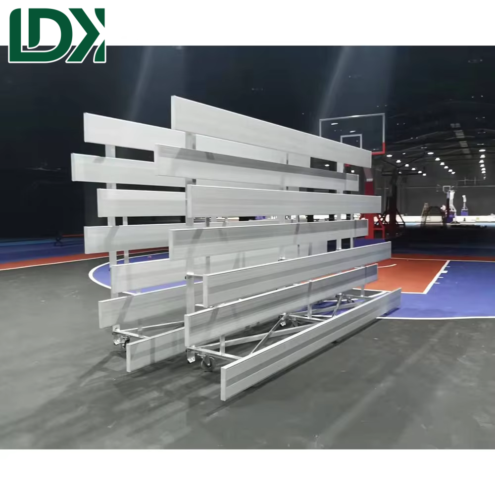 Stadium Bleachers Aluminum Tiered Seating for Sports Fields Football Pitch Grandstand Chairs Outdoor Spectator Stands