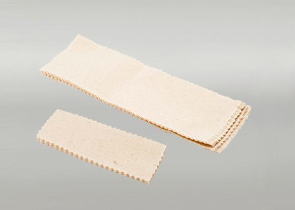 100% Cotton  Lip Eyebrow Face Wax Strips 7.6x23cm 140gsm Weight Non Irritation