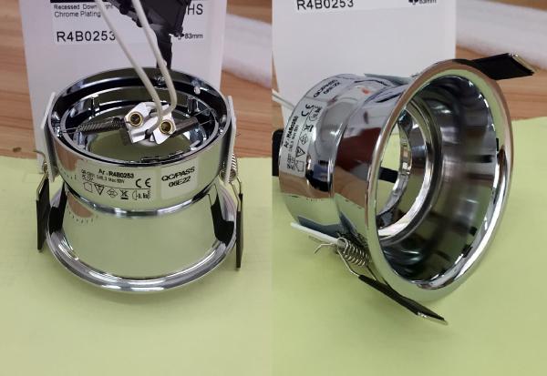 Indoor MR16 Recessed downlight fixture interior Dia.90XH58mm