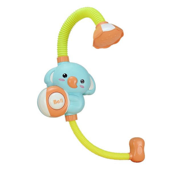 Make Bath Time More Exciting with DUCK Baby Bath Shower Head Spout Rinser Trunk Knobs