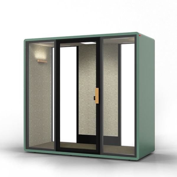 Contemporary Workplace Acoustic Work Booth Silent Pods For Office Custom