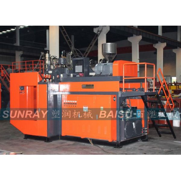 10L HDPE Jerrycan Bottle Blow Molding Machine Single Station 33.5KW