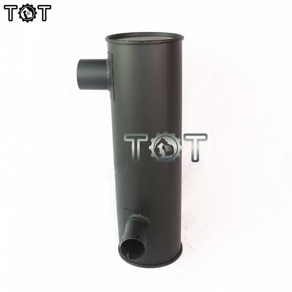 KOBELCO SK350-6 6D34 EXcavator Engine Exhaust Aluminum Muffler Silencer