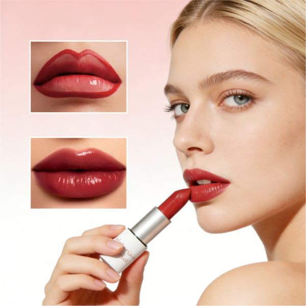 OEM ODM Hydrating Cream Lipstick Waterproof Long Lasting Makeup Cute Long Lasting Nude Red Waterproof Moisturizing Lipstick