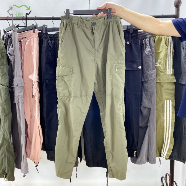 Yijiayi Second Hand Men's Lightweight High Quality Polyester/Cotton Work Cargo