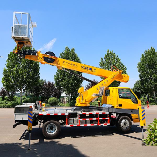 aerial work pick-up truck high altitude operation truck telescopic boom truck brand new for sale