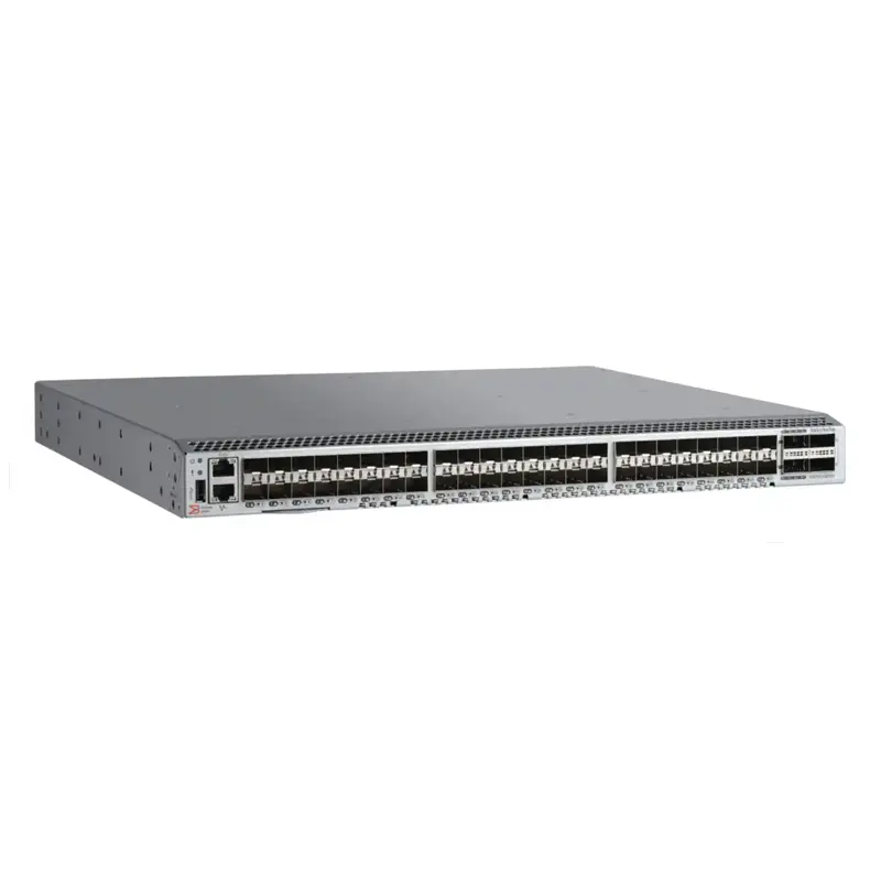 Brocade Switch BR-G610-24-32G with 24x32G SFP+ FC Modules 288 Gbps Capacity Full-Duplex Enterprise License