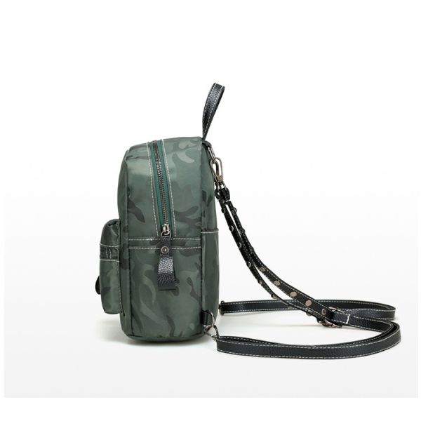 New listing ladies' bag hit color double shoulder easy matching hundred casual mini backpack Wholesale