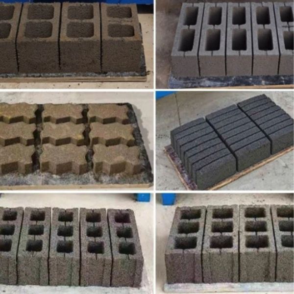 Semi-Automatic Hydraulic Vibration Compressed Interlocking Building Block Brick Making Machine