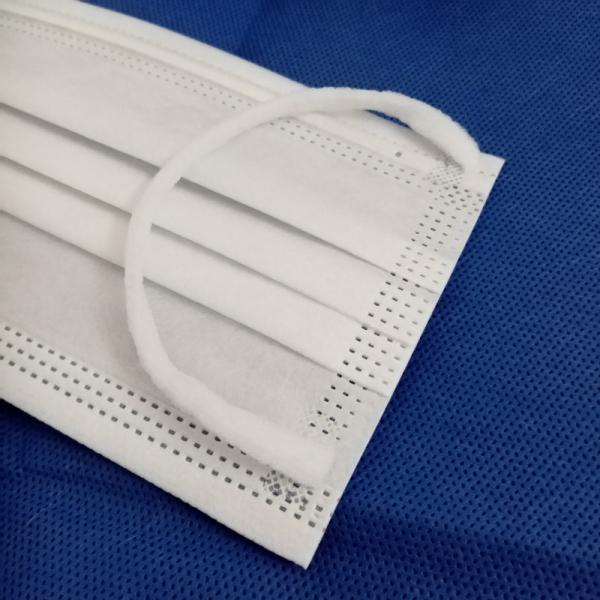 Non Woven Disposable Medical Mask , Disposable Protective Face Eco Friendly