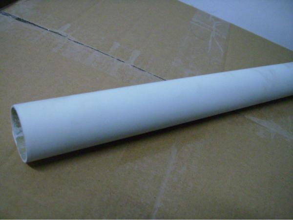 Fibra de vidro branca Pólos resistentes à corrosão, tubo de vidro da fibra de vidro de fibra