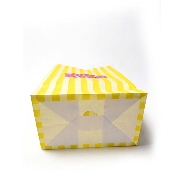 Biodegradable Paper Food Packaging Bags Moisture Resistant Bread Paper Bags Breathable