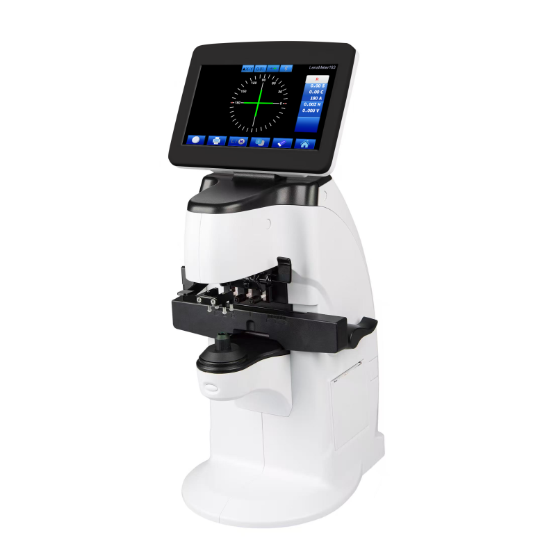 Auto Lensmeter Focimeter White Black Color for option SPH -40.00 to +25.00 With UV Blue cut Lens Measurement