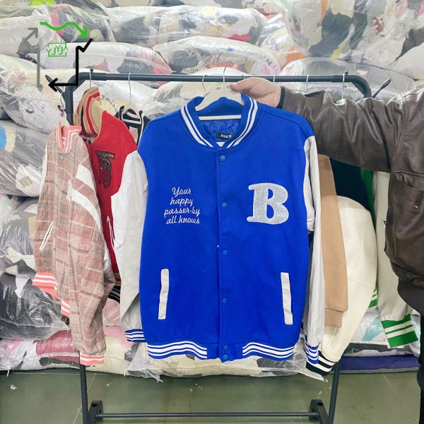 Clean Condition Second Hand Baseball Jersey Used Formal Blouses For Women