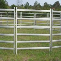 A cerca de venda quente da cerca resistente/cavalo do painel dos rebanhos animais dos EUA 12 ft almofada 12 ft de metal galvanizado resistente portátil