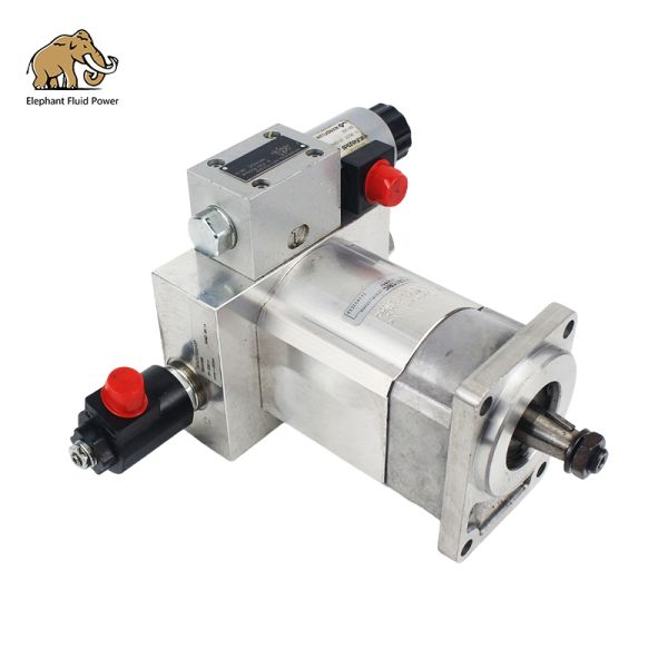 Genuine Hyundai 11lk-30030 Fan Motor Bi-directional Hydraulic Motor Iron Cast for Construction Machine Repair