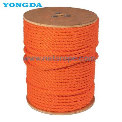 Costa alta 160mm das cordas 3 da fibra do Multifilament do polipropileno da tenacidade