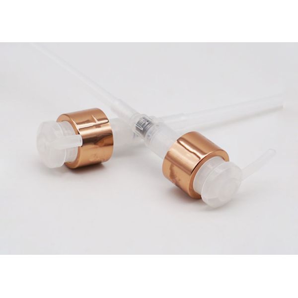 Насос сливк PP длинного сопла прозрачный косметический жидкостный