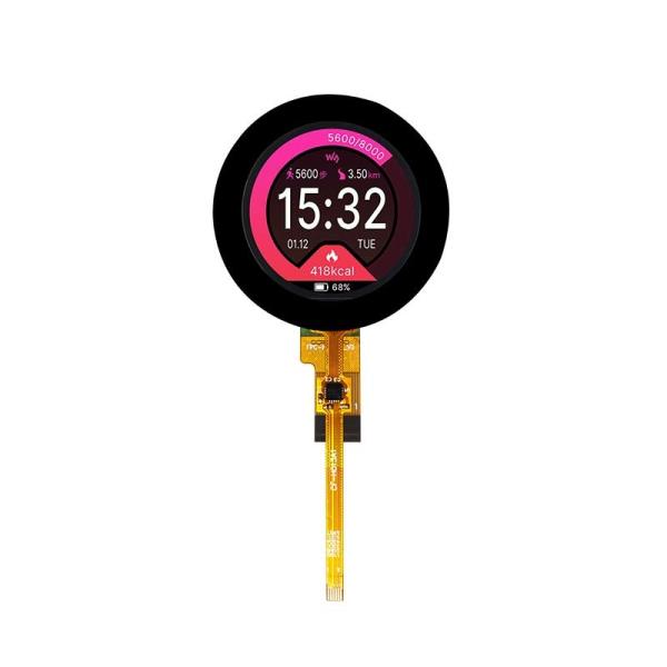 1.3 inch round IPS MIPI TFT LCD display capacitive touch ST7796DW