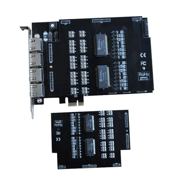 Digium Octal-Span digital T1/E1/J1/PRI PCI-Express x1 card for asterisk trixbox elastix dahdi voip pbx