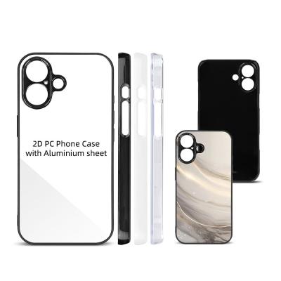Sublimation Mobile Cover For Iphone 16 Pro Custom Printing 2D PC Blank Sublimation Phone Cases